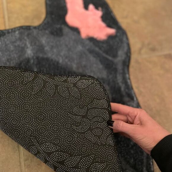 Adorable French Bulldog Rug! Ultra Soft and Cute 23.6" x 31.5" NWT - Picture 5 of 6